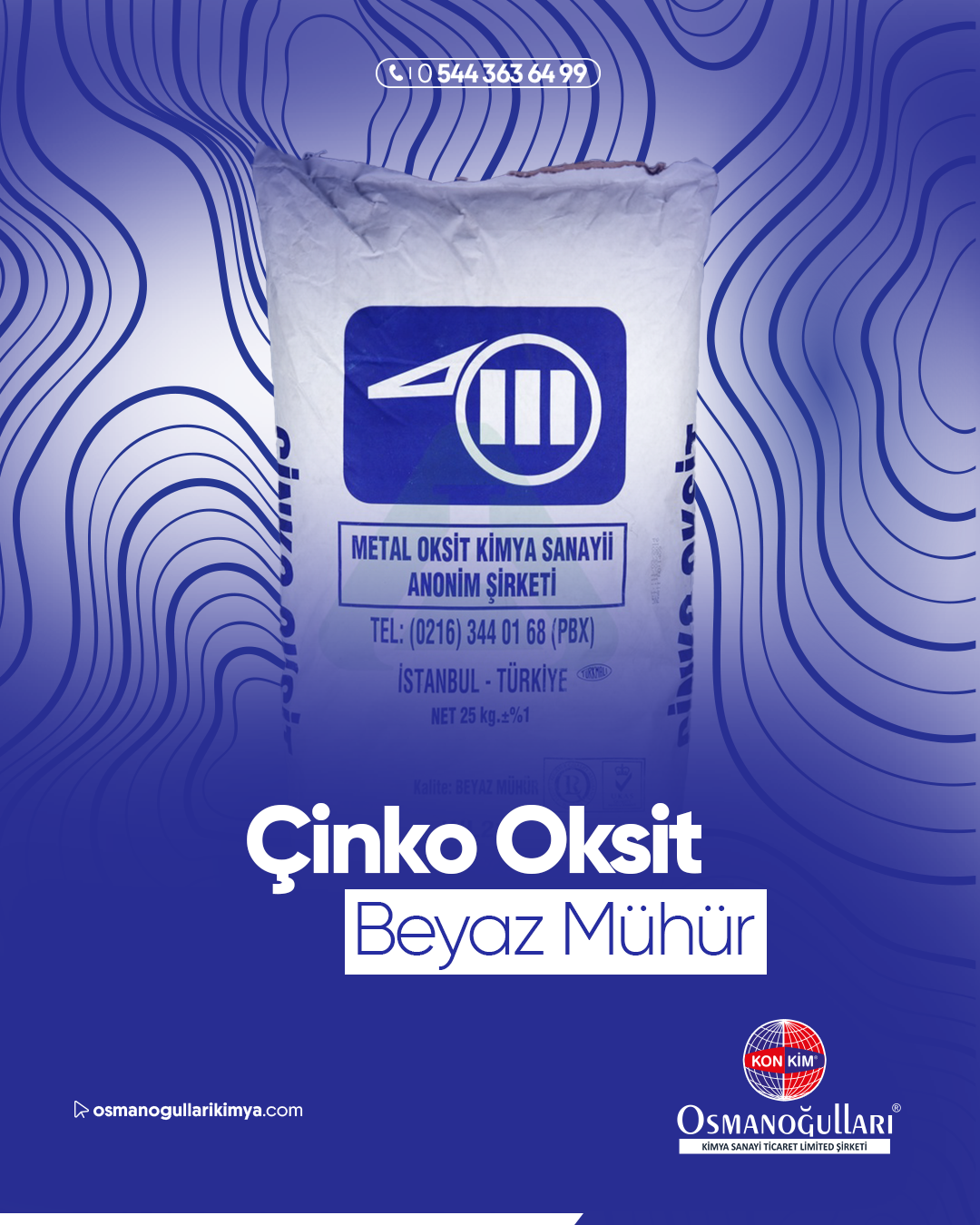 Çinko Oksit Beyaz Mühür