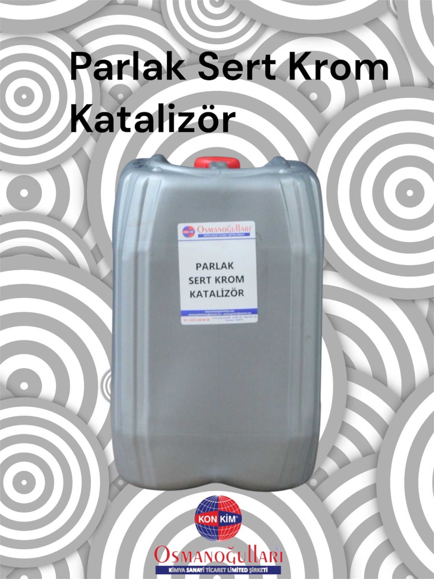 Parlak Sert Krom Katalizör